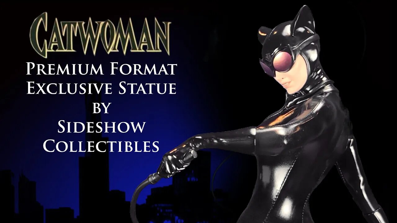 Catwoman Premium Format Exclusive statue by Sideshow Collectibles