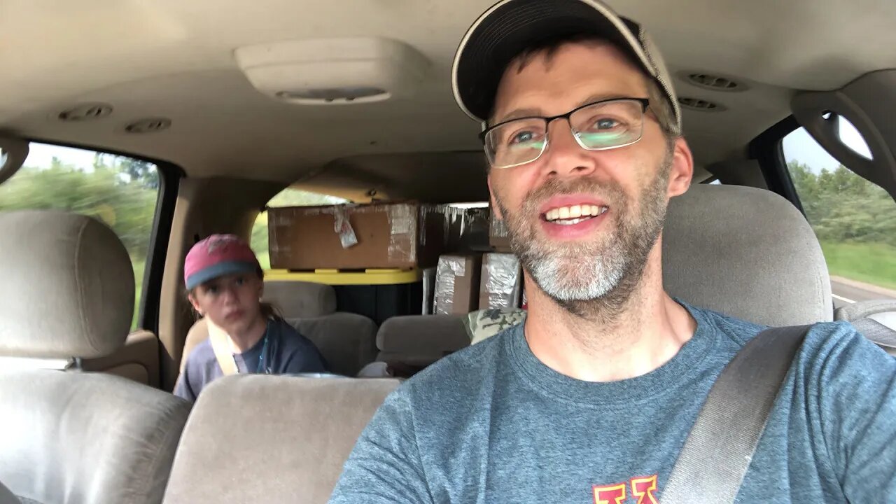 Teaching the kids a valuable lesson on the way to an art show. Don’t miss this.