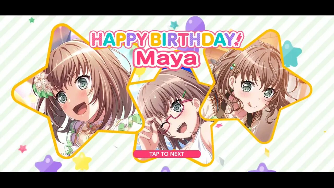 Niver da Maya-chan em BD!GBP! e.e