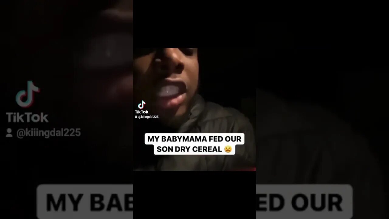 Foul: Man Exposes His Baby Mama For Feeding Their Son Dry Cereal And Cooking Her Boyfriend Steak!