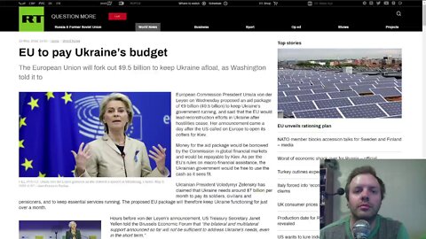 EU to pay Ukraine’s budget