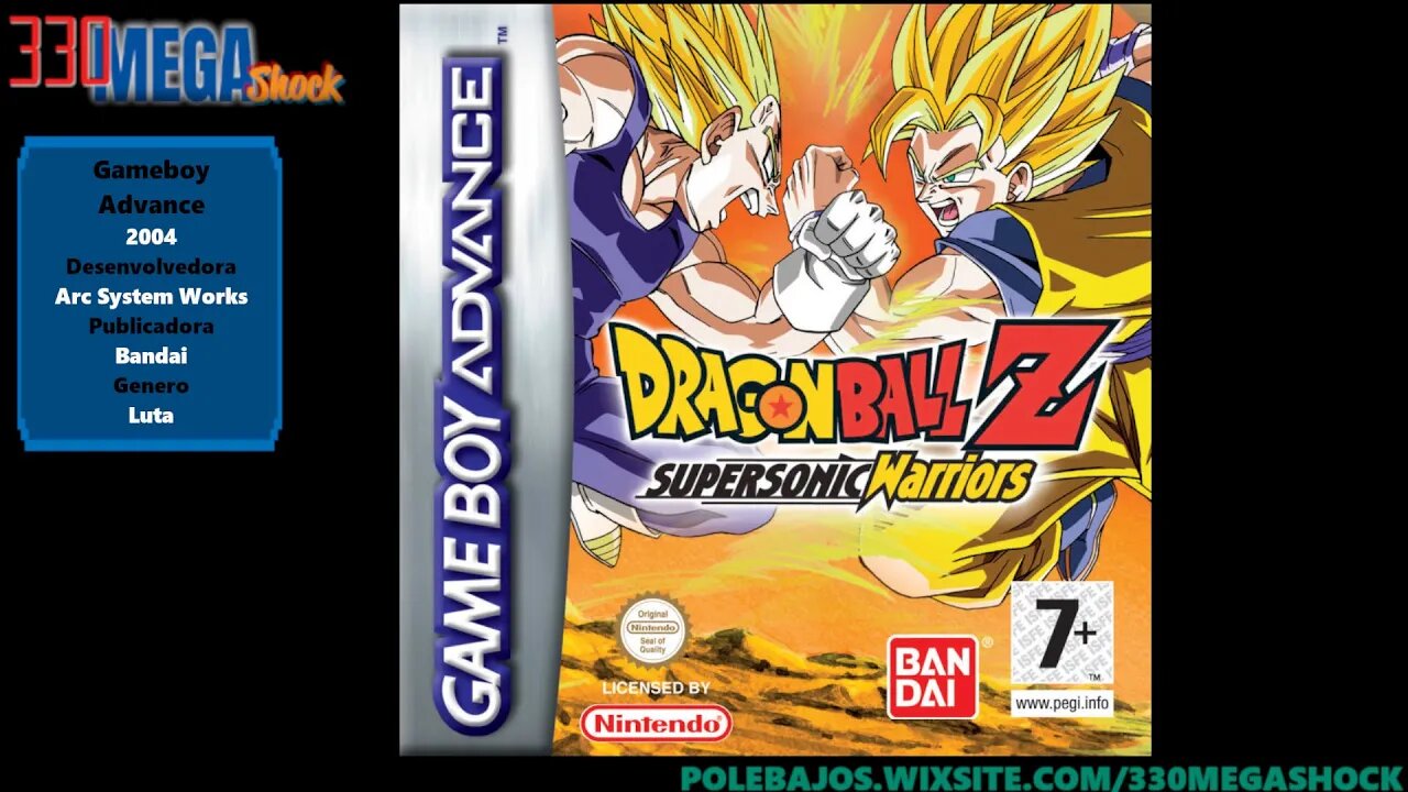 Jogo Completo 19 :Dragon Ball Z SuperSonic Warrios (Gameboy Advance)