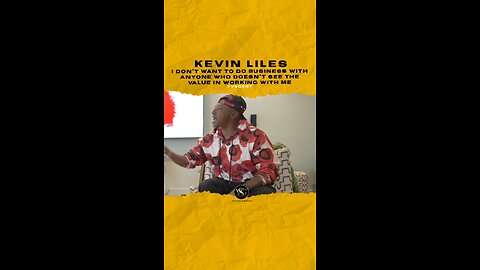 #kevinliles I dont do business with any1 who doesnt 👀 the value in working with me🎥 @wallo267