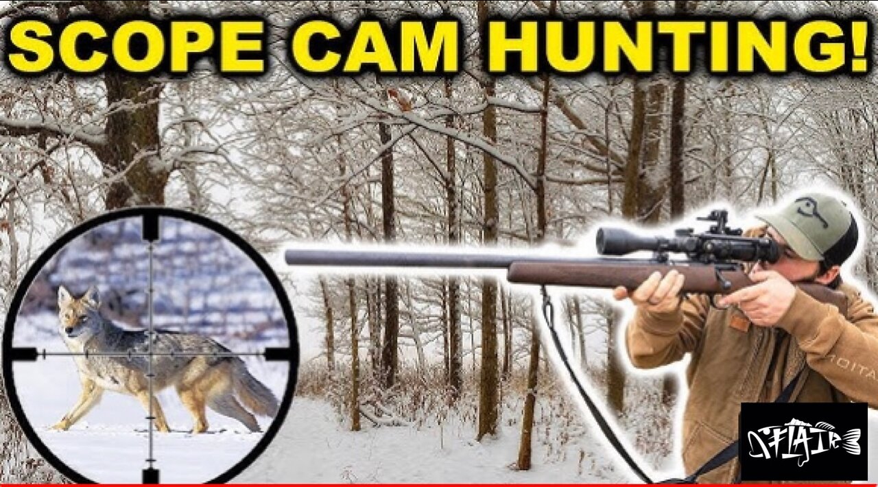 Scope cam PREDATOR HUNT with a new bolt action rifle. (Catch clean, cook)