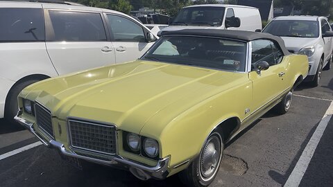 1972 Oldsmobile cutlass convertible…in the wild