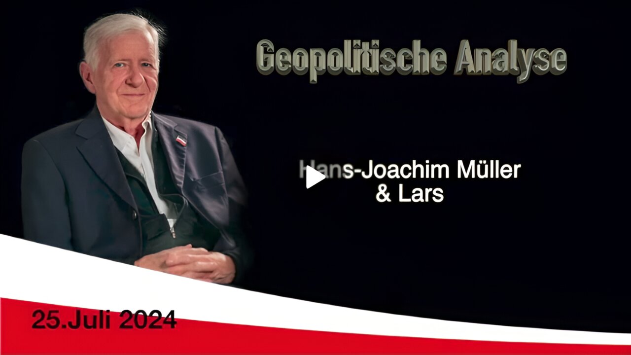 Backup: Geopolitische Analyse mit HaJo vom 25. Juli 2024 ... ab und an mit Satire gewürzt.