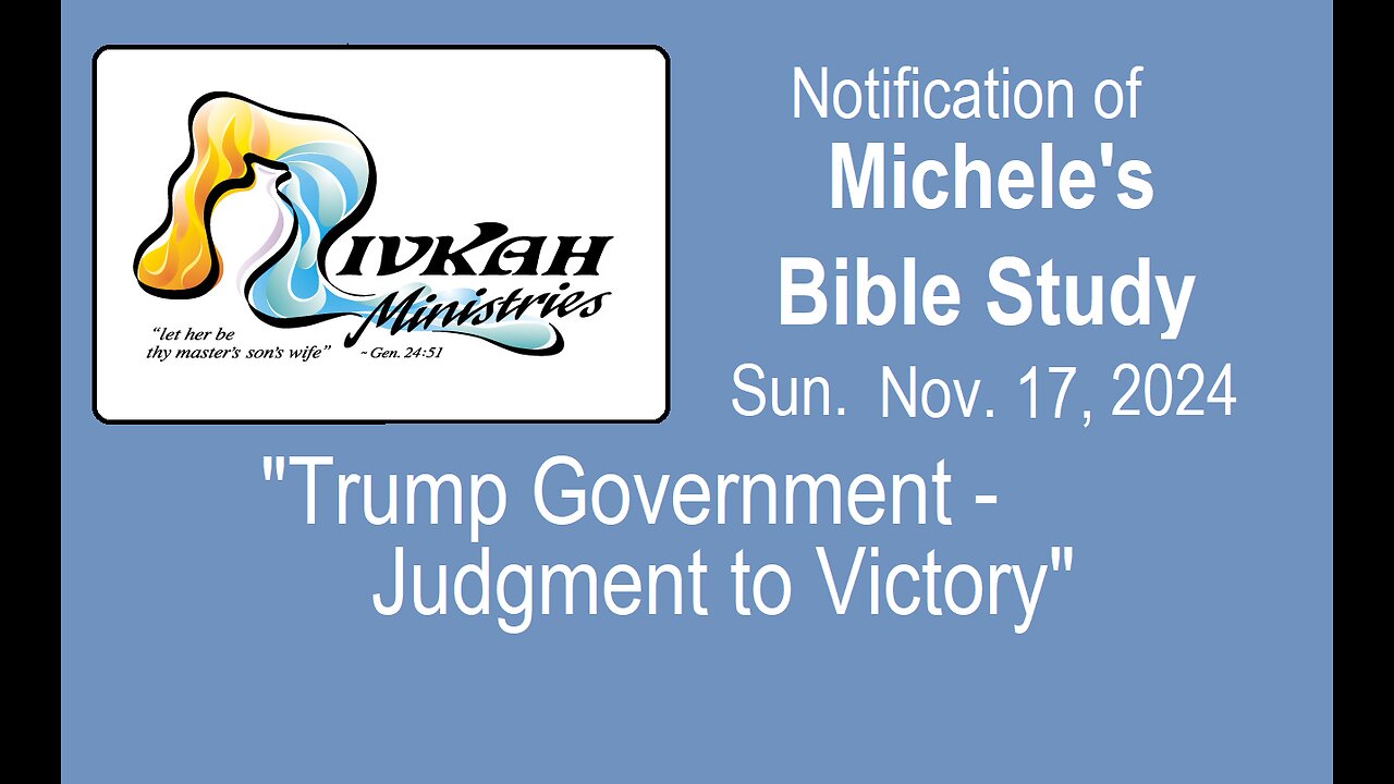 Trump Government - Judgment to Victory