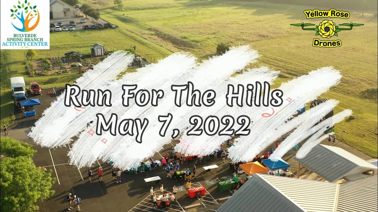 2022 Bulverde Run For The Hills - Drone & GoPro Viewpoints