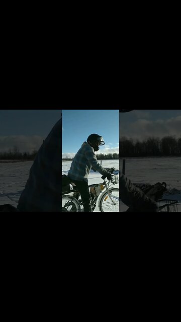 Winter Ride #80ccmotorizedbike #biketire #ohhighbud #vlog