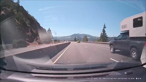 Ride Along with Q #133 - I-84 WB MM97-MM35 Ainsworth State Park - DashCam Video by Q Madp