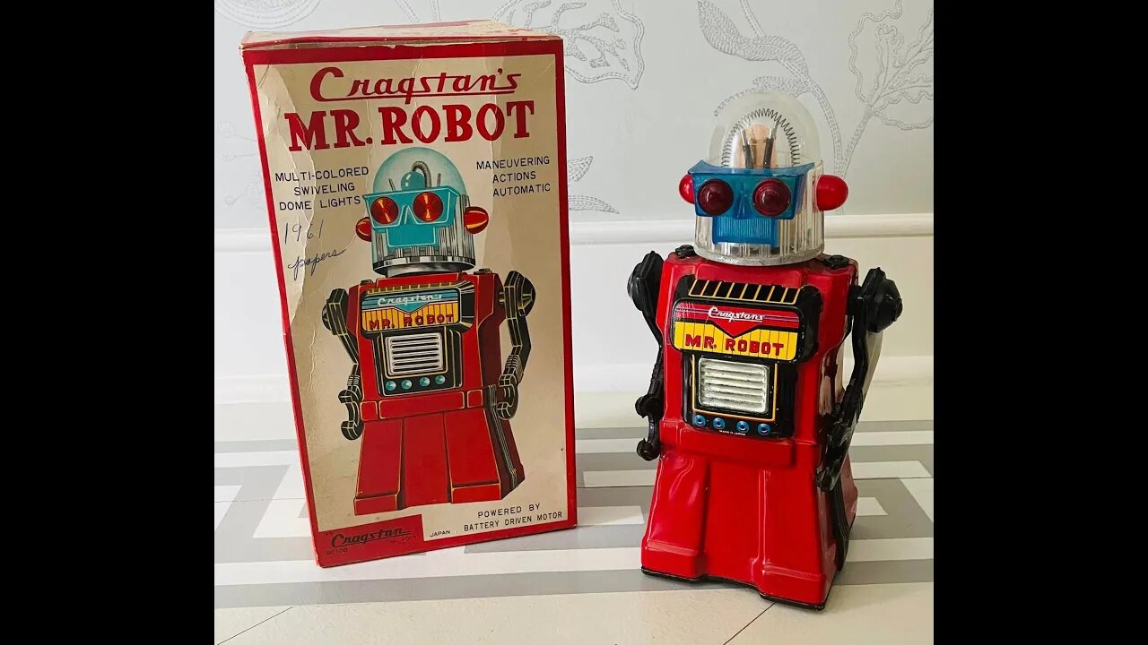 The classic Mr Robot 🤖 is your affordable gateway to vintage Robots!💰