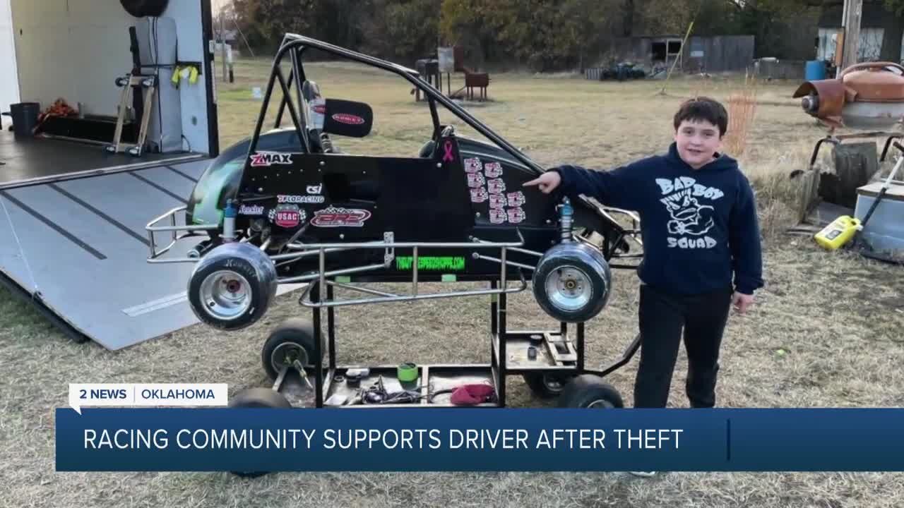 $3,500 worth of racing equipment stolen from Sand Springs storage unit