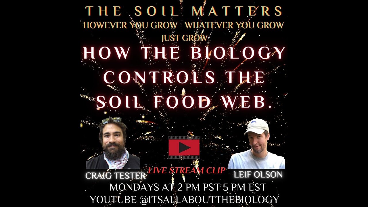 How The Biology Controls The Soil Food Web.