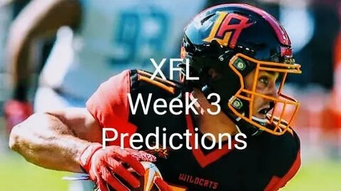 XFL Week 3 Predictions