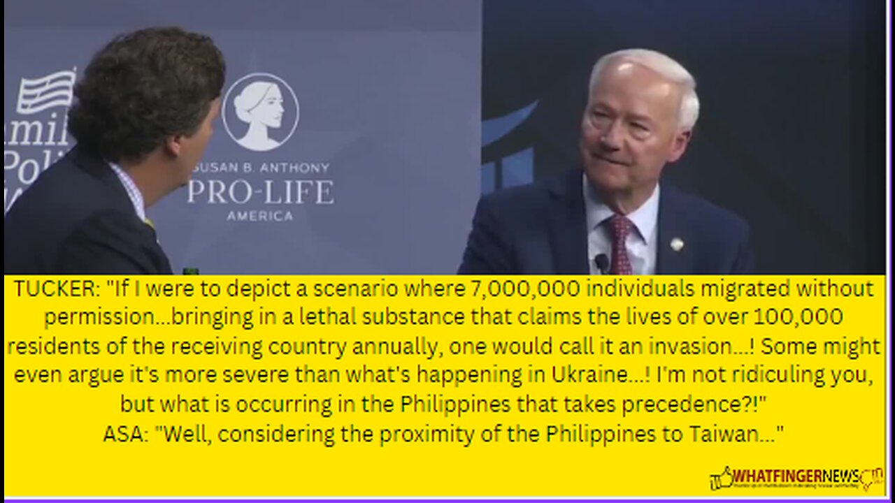 TUCKER: If I were to depict a scenario where 7,000,000 individuals migrated without permission...