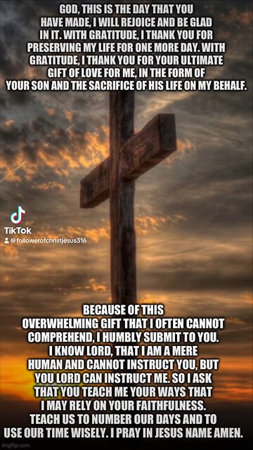 My prayer for you today, also some Bible verses and some biblical teachings.