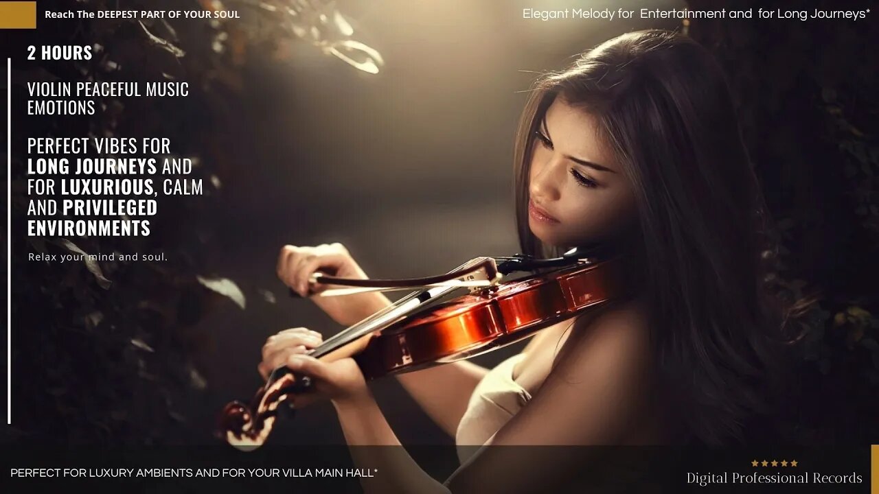 2 hours ★︎ of Gorgeous Violin Music ★︎ for Reading, Studying or for Personal Contemplation.