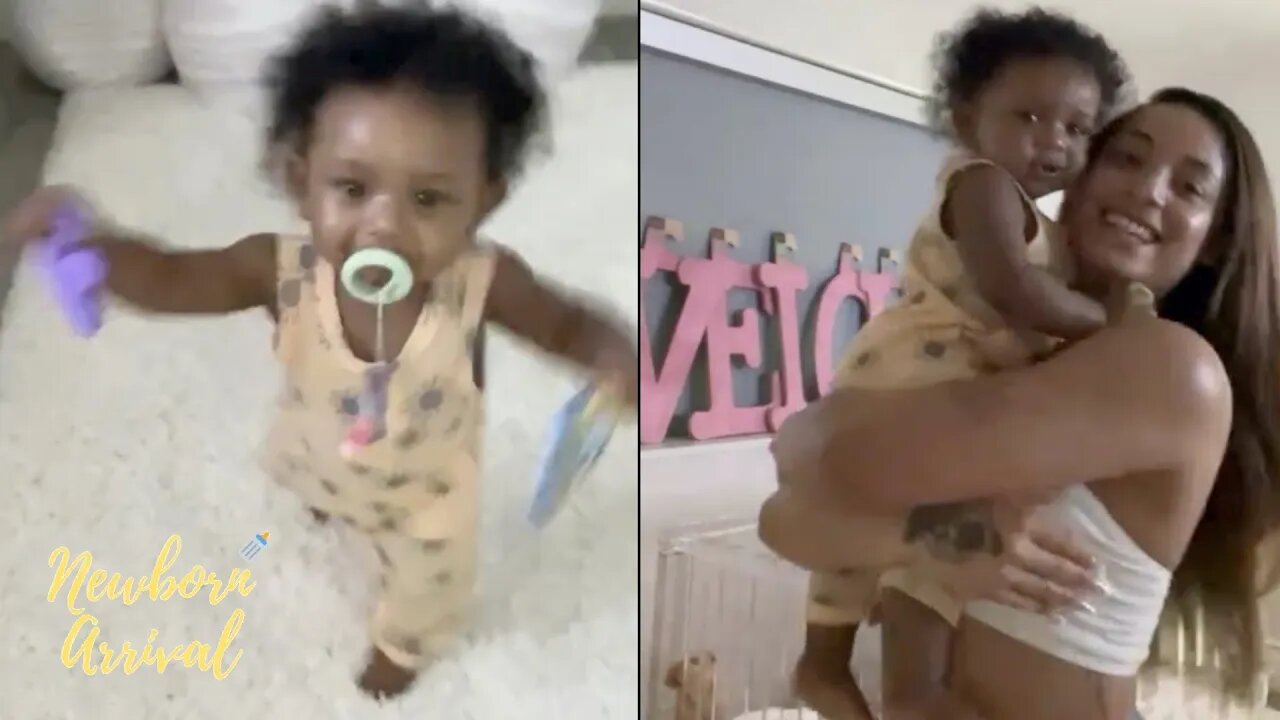 DaBaby & DaniLeigh's Daughter Velour Begins To Walk! 🚶🏾‍♂️