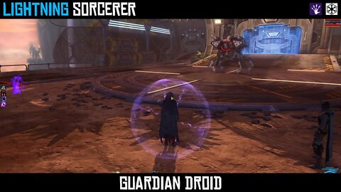SWTOR Lightning Sorcerer PVE Gameplay | A Traitor Among the Chiss - Guardian Droid