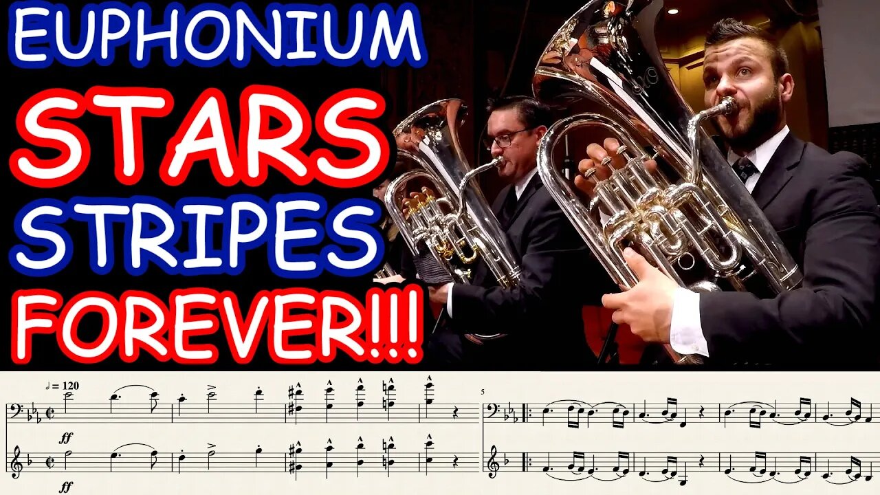 THE EUPHONIUMS...THE STARS...THE STRIPES...FOREVER!!!!!!!!