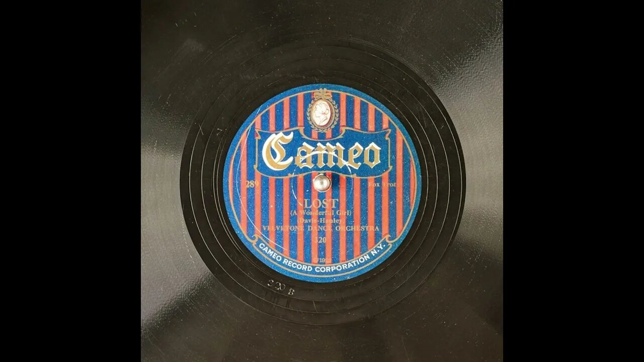 Lost (A Wonderful Girl) - Velvetone Dance Orchestra