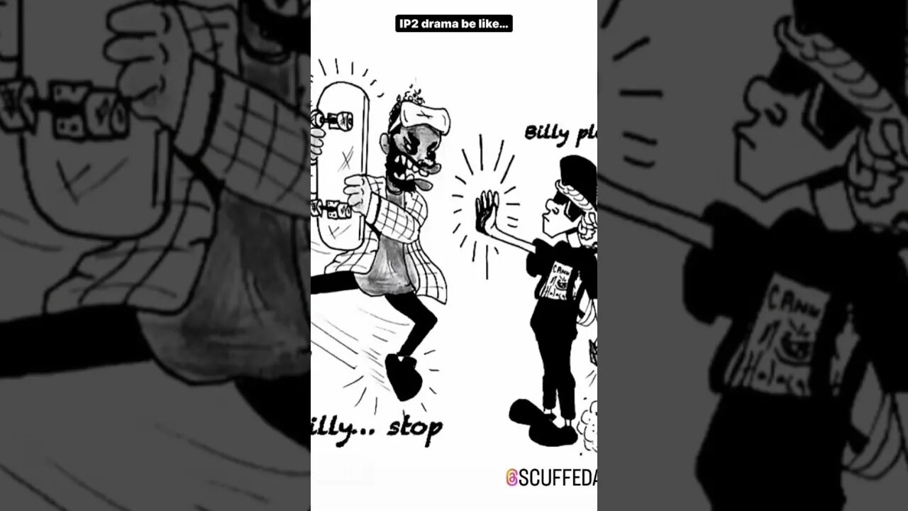 Billy John & Chicken Andy cartoon takes over the internet #2022
