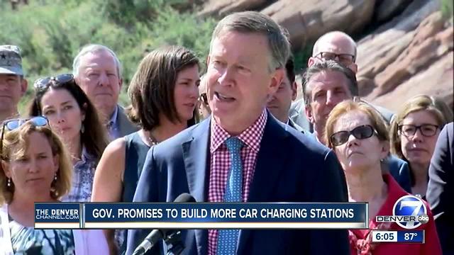 Colorado Governor John Hickenlooper announces new climate executive order