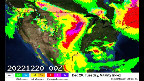 #Pain in the #Plains. December 20 #Migraine #weather Risk.