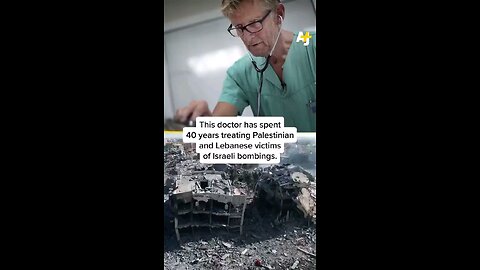 This doctor has spent 40 years treating Palestinian & Lebanese of Israeli bombings. Dr. Mads Gilbert