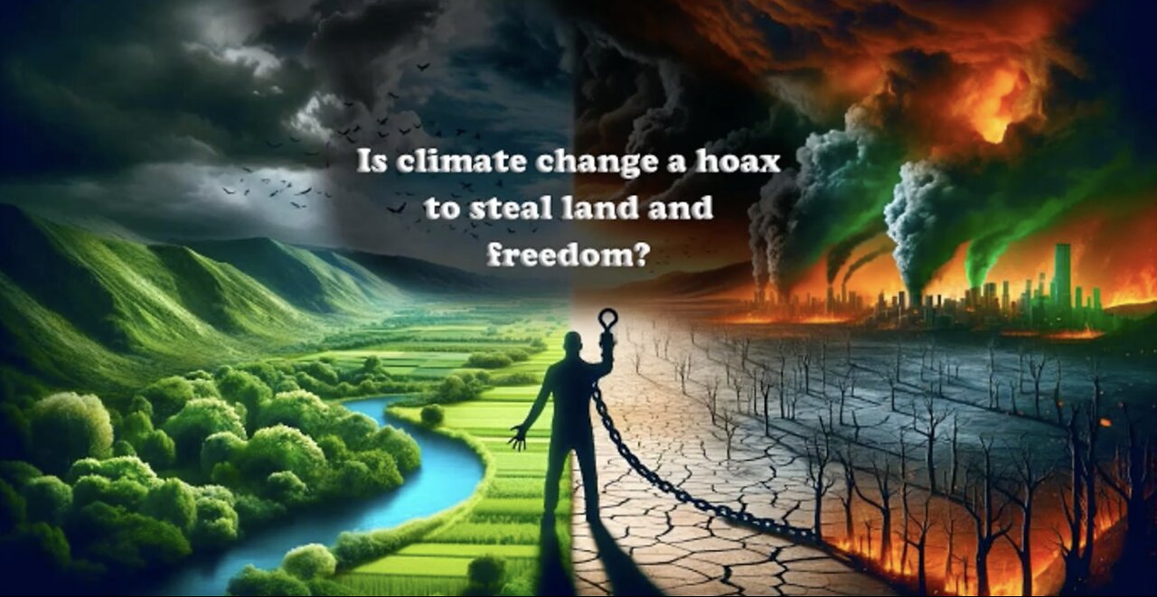 Is climate change a hoax to steal land and freedom?