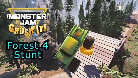 Monster Jam Crush It: Forest 4 (Stunt)