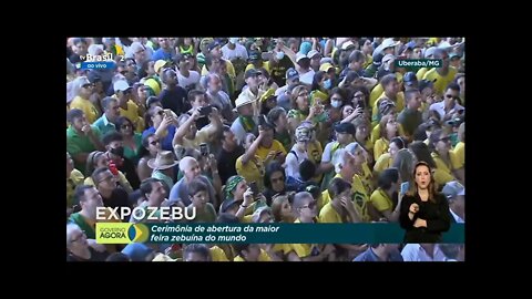 Transmissão ao vivo de abertura oficial da ExpoZebu (MG)