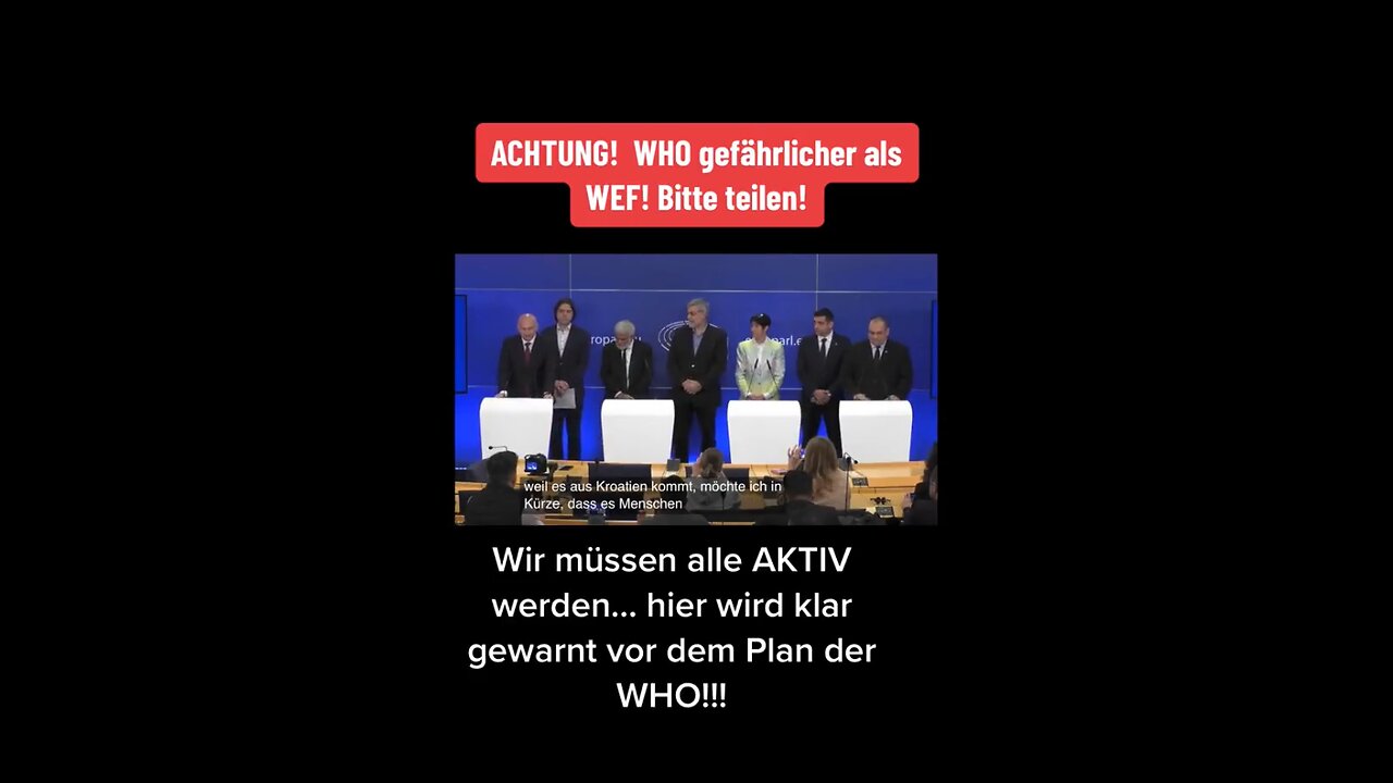 Die WHO ist gefährlicher als das WEF