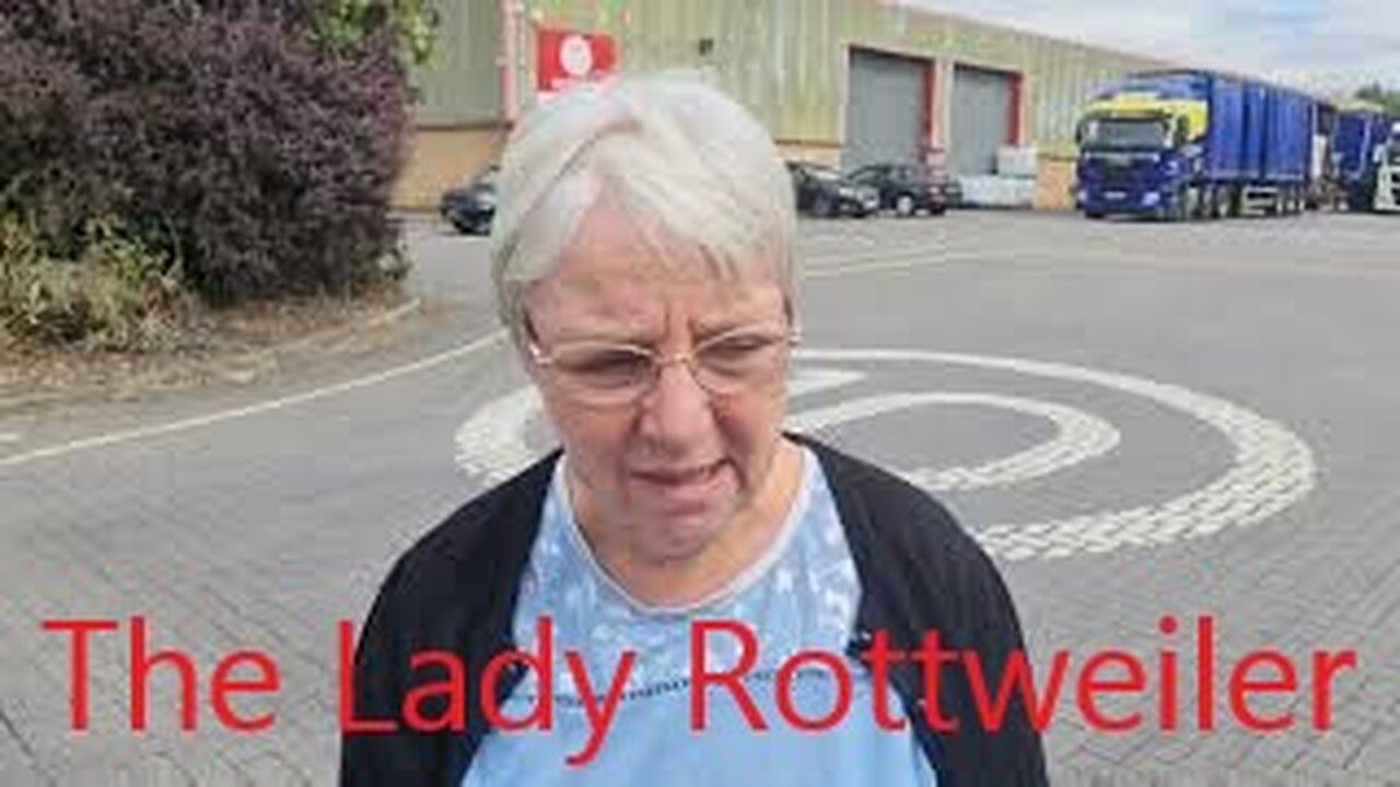 The Lady Rottweiler Wants To Sort Me Out