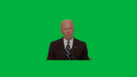 Green Screen – Patience wearing thin biden