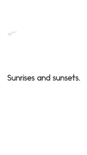 Sunrise and sunset mix video