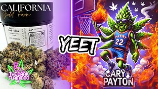 Trying Gary Payton THCa from California Gold Farms! The Dank Flamingo Cannabis Review!!