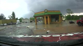 Possible tornado hits Seminole