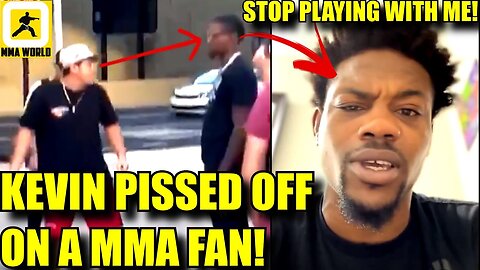 Kevin Holland goes off on a MMA Fan who tried to inappropriately touch him!,Israel Adesanya, Khamzat