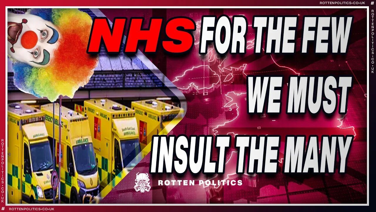 NHS for the few INSULT the many 😜