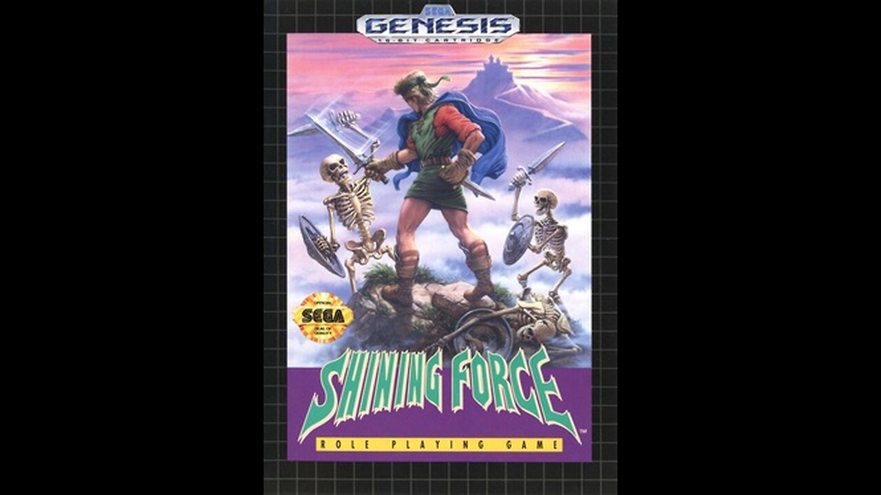 Let's Play Shining Force Part-9 Cavern Of Darkness