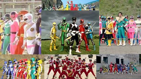 Reacting To Every Power Ranger Team Up!