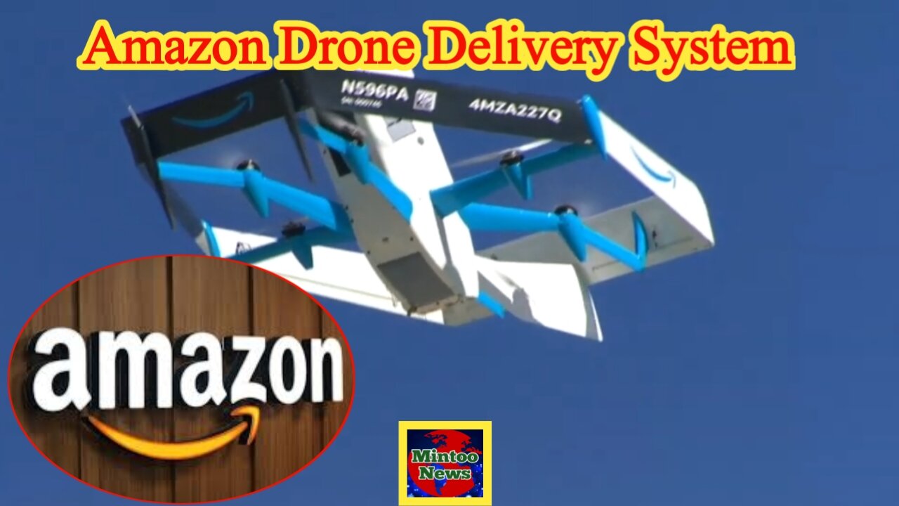 How does Amazom drone delivery system works?