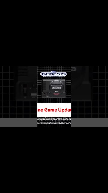 The Sega expansion pack on the Nintendo switch makes me a little sad