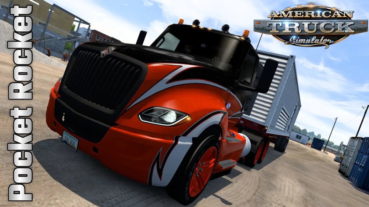 ATS 1.43 American Truck Simulator Hard Trucking #International Pocket Rocket Pt 2