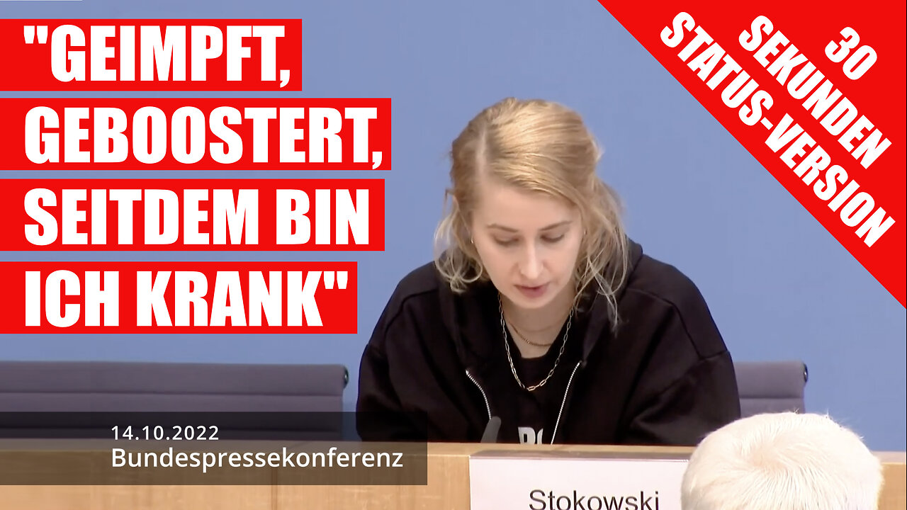 "Dreimal geimpft und geboostert - seitdem bin ich krank" 🤪