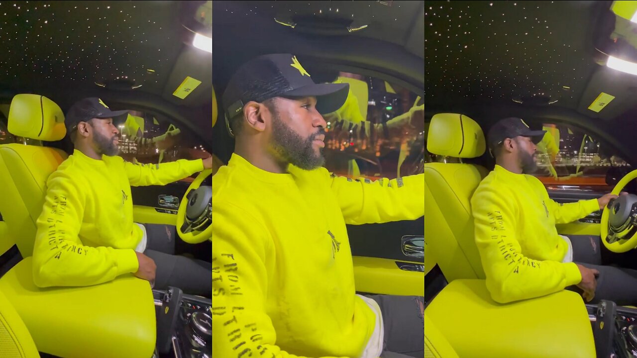 Floyd Mayweather Rides Around In His Matching Custom Rolls-Royce Cullinan