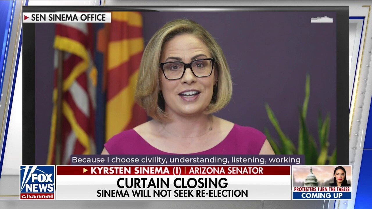 Senator Kyrsten Sinema Will Not Seek Re-Election