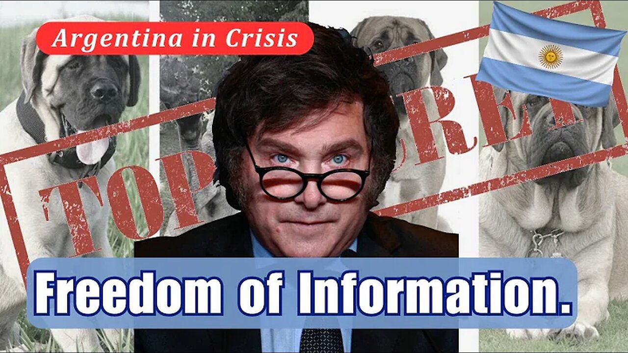 Argentina Zionist President Milei Turns Authoritarian & is Blocking Freedom Of Information Rights