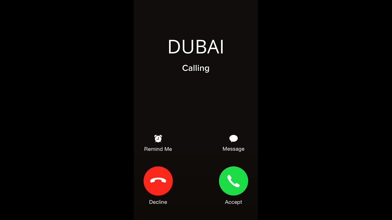 Dubai Is Calling You